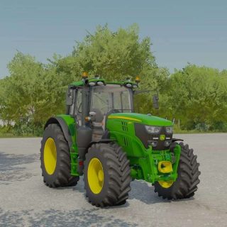 John Deere 6155M Edited v1.0 FS22 - Farming Simulator 22 Mod | FS22 mod