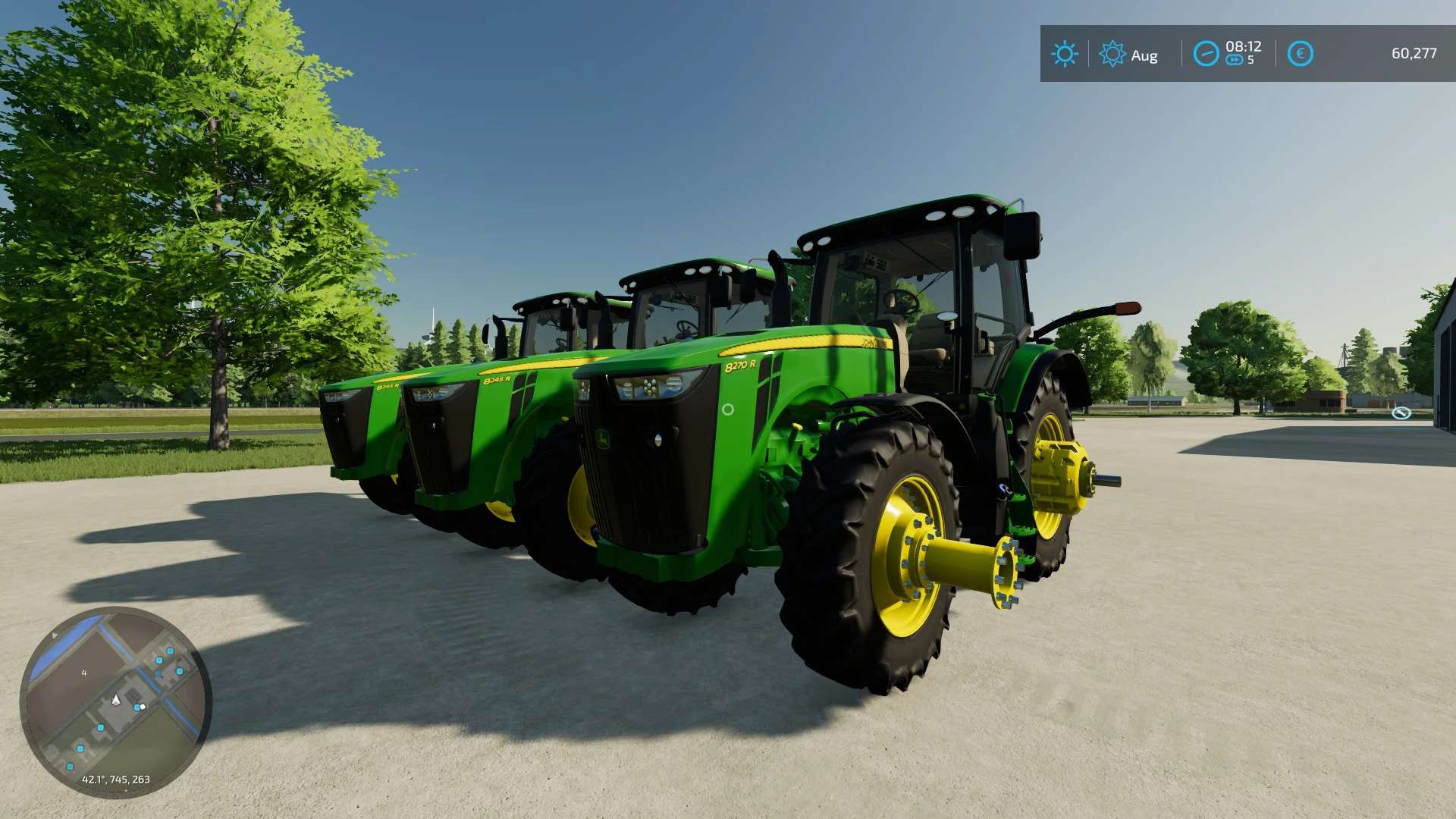 John Deere 8R 2018 v1.0 FS22 - Farming Simulator 22 Mod | FS22 mod