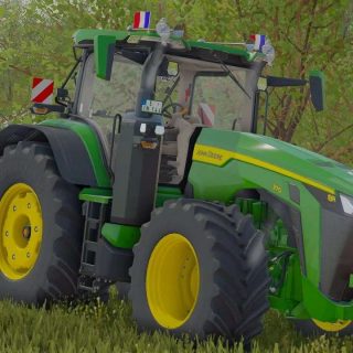 John Deere 8R 2020 Edited V1.0 FS22 Mod | Farming Simulator 22 Mod