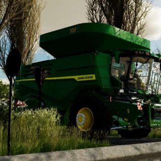 John Deere X9 1100 Chip v1.0 FS22 Mod | Farming Simulator 22 Mod