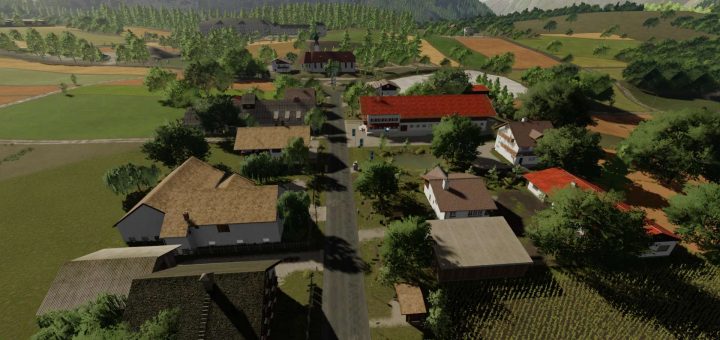 Bavarian Building Package Mods Farming Simulator 22 Mods 1800