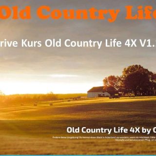 AutoDrive Old Country Life 4X v1.1 FS22 Mod | Farming Simulator 22 Mod