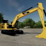 Cat 323E v1.0 FS22 Mod | Farming Simulator 22 Mod