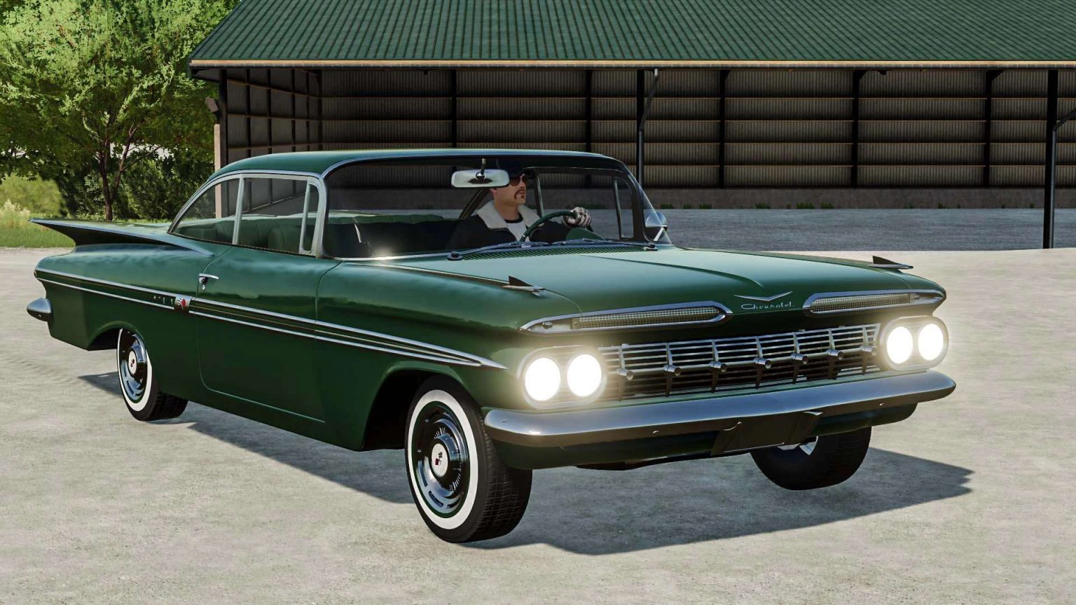 Chevrolet Impala v1.0 FS22 Mod | Farming Simulator 22 Mod