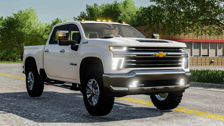 Chevrolet Silverado 2020 V1.0 FS22 Mod | Farming Simulator 22 Mod