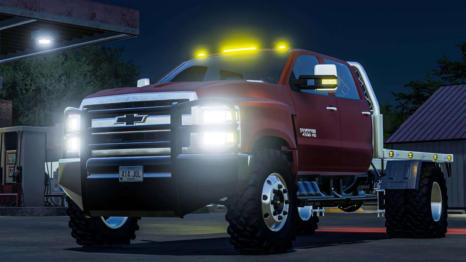 Chevrolet Silverado 4500 V1.2 FS22 Mod | Farming Simulator 22 Mod