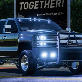 Chevrolet Silverado V1.0 Fs22 - Farming Simulator 22 Mod 