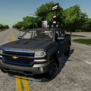 Chevrolet Siverado v1.0 FS22 Mod | Farming Simulator 22 Mod