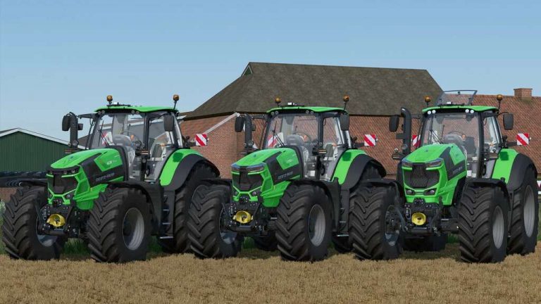 Deutz-Fahr Series 6TTV HD / 7TTV / 8TTV v3.0 FS22 Mod | Farming ...