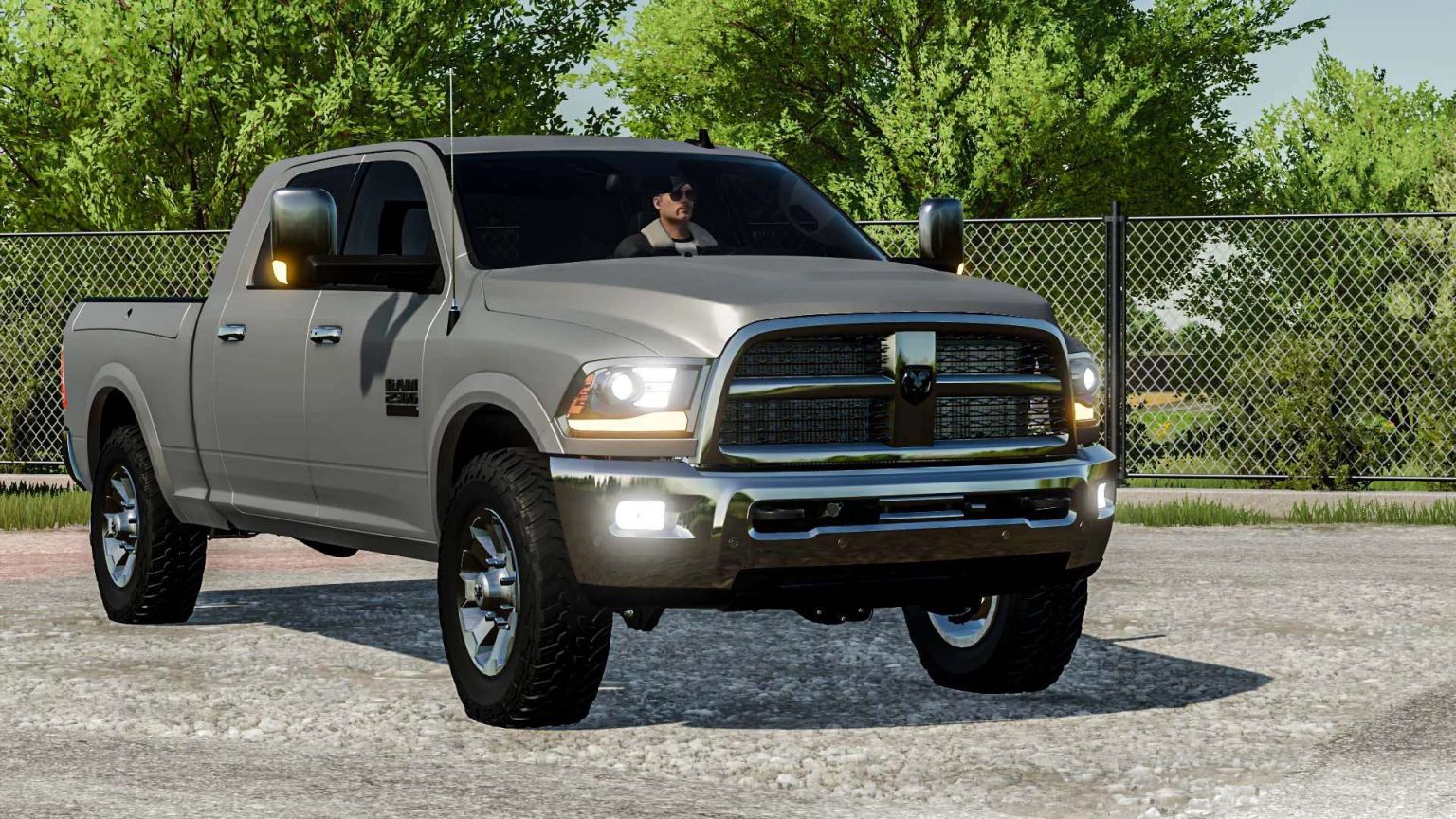 Dodge Ram 2500 2018 V1.0 FS22 Mod | Farming Simulator 22 Mod