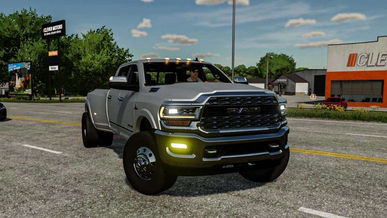 Dodge RAM v1.0 FS22 Mod | Farming Simulator 22 Mod