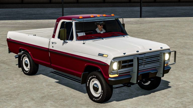 Ford F100 1972 V1.0 FS22 - Farming Simulator 22 Mod | FS22 mod