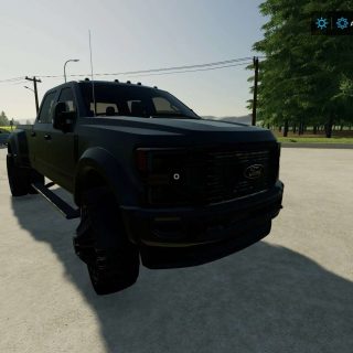 Ford F450 CrewCab Platinum v1.0 FS22 Mod | Farming Simulator 22 Mod