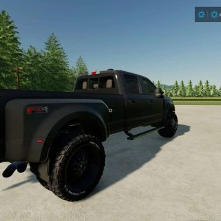 Ford F450 CrewCab Platinum v1.0 FS22 Mod | Farming Simulator 22 Mod