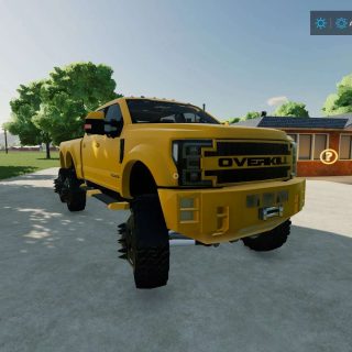 Ford F550 Overkill v1.0 FS22 Mod | Farming Simulator 22 Mod