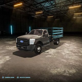 Ford F550 Rack Body v1.0 FS22 Mod | Farming Simulator 22 Mod