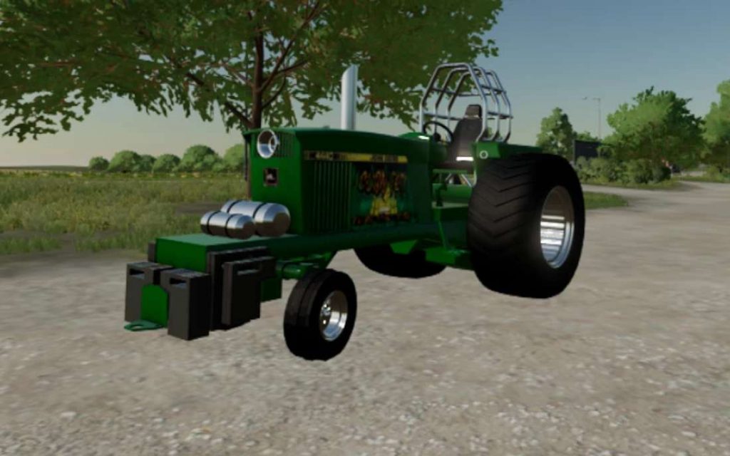 John Deere Pulling Tractor V10 Fs22 Farming Simulator 22 Mod Fs22 Mod 3130