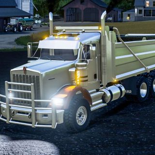 Kenworth T800 Dump Truck v1.0 FS22 - Farming Simulator 22 Mod | FS22 mod