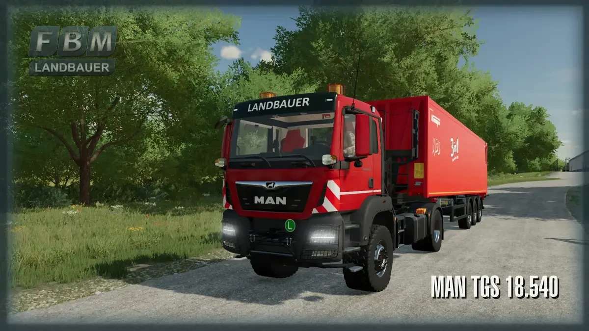 Mod Landbauer Tgs 18540 4×4 V13 Fs22 • Farmingsimulatorapp 6303