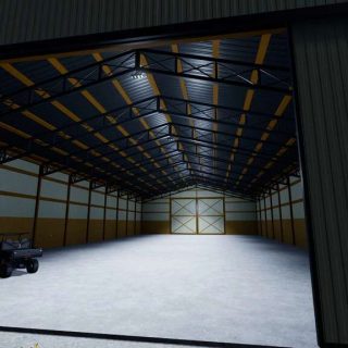 Large Pole Barn v1.0.0.1 FS22 Mod | Farming Simulator 22 Mod