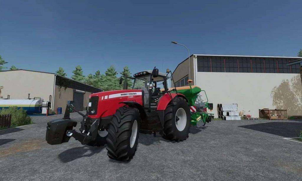 Massey Ferguson 7400 Series v1.2 FS22 Mod | Farming Simulator 22 Mod