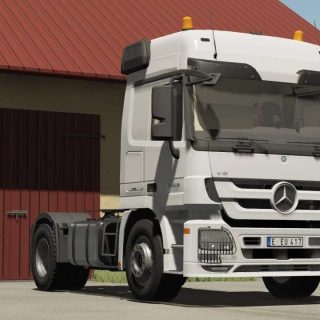 Mercedes Actros MP3 v1.1 FS22 Mod | Farming Simulator 22 Mod