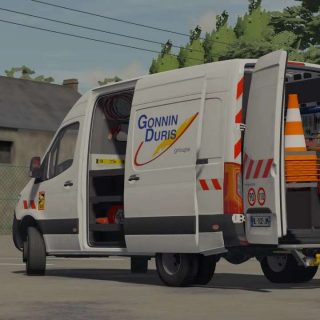 Mercedes-Benz Sprinter Gonnin Duris v2.0 FS22 Mod | Farming Simulator ...