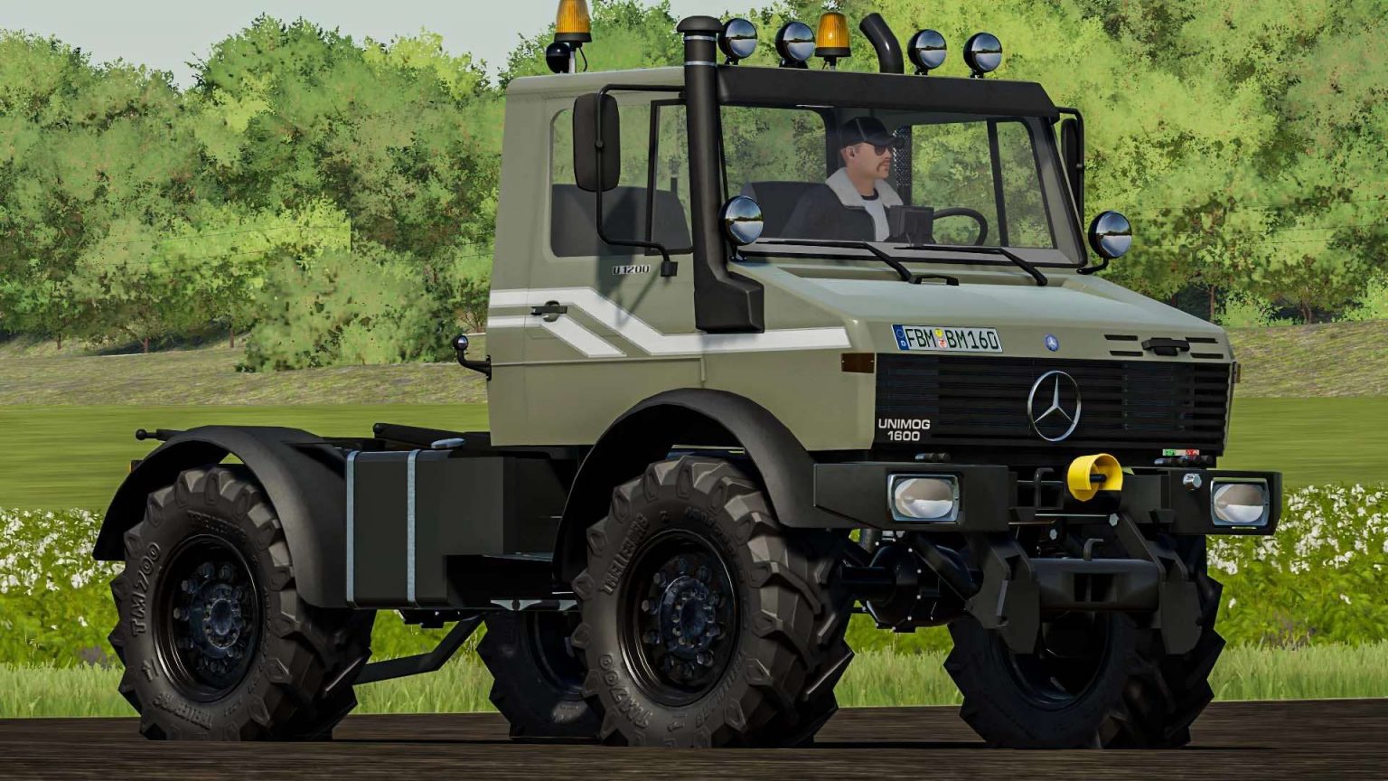 Mercedes Benz Unimog V12 Fs22 Farming Simulator 22 Mod Fs22 Mod 9992