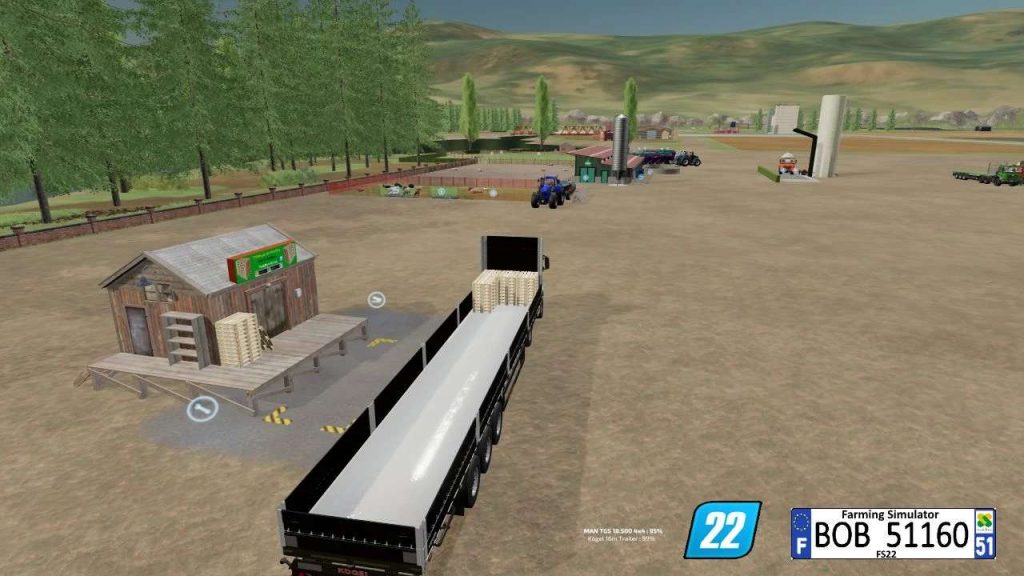 Production of empty pallets v1.0 FS22 Mod | Farming Simulator 22 Mod