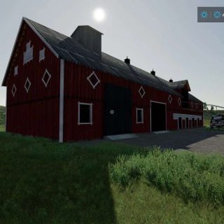 Swedish Barn v1.0 FS22 Mod | Farming Simulator 22 Mod