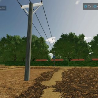 UK ELECTRICITY POLES PREFAB update version v2.0 FS22 Mod | Farming ...