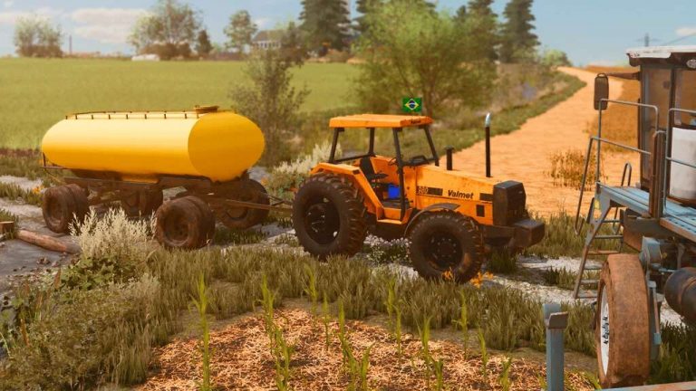 Utility Tank Trailer v1.0 FS22 Mod | Farming Simulator 22 Mod