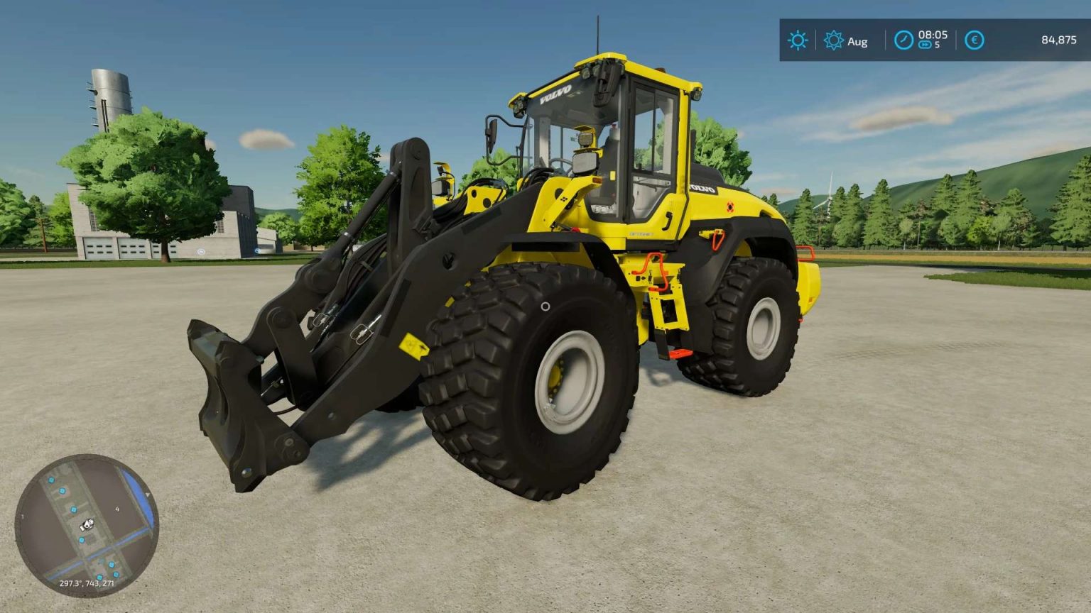 Volvo L120H v1.0 FS22 Mod | Farming Simulator 22 Mod