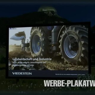 Advertising Billboards v1.0 FS22 Mod | Farming Simulator 22 Mod