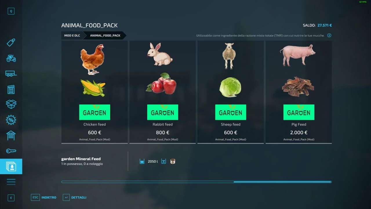 Animal Food Pack v1.1 FS22 - Farming Simulator 22 Mod | FS22 mod