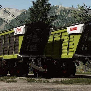 Claas / Fliegl Cargos 750 / 760 V1.2 FS22 Mod | Farming Simulator 22 Mod