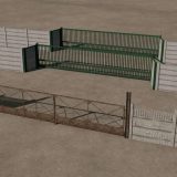 Fences And Gates Pack v1.0 FS22 Mod | Farming Simulator 22 Mod