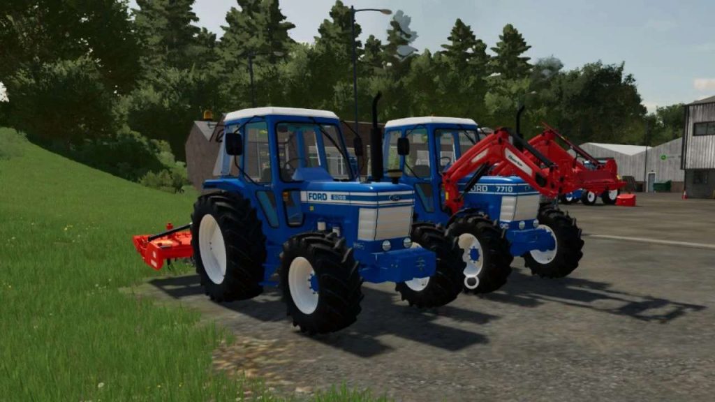 Ford 8200Q v1.0 FS22 Mod | Farming Simulator 22 Mod