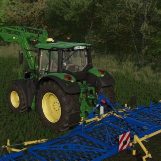 John Deere 6090M-6120M v1.0 FS22 Mod | Farming Simulator 22 Mod