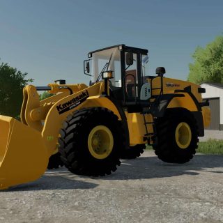 Kawasaki 90Z7 Wheel Loader v1.0 FS22 - Farming Simulator 22 Mod | FS22 mod