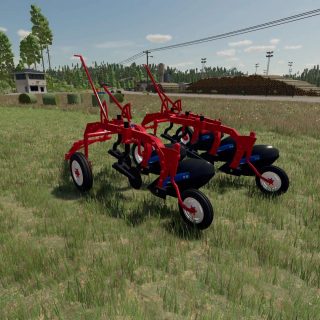 Little Genius 2 and 3 bottom trailed plows V1.0 FS22 Mod | Farming ...