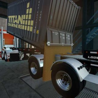 Lode King Containers Super-B V1.0 FS22 Mod | Farming Simulator 22 Mod