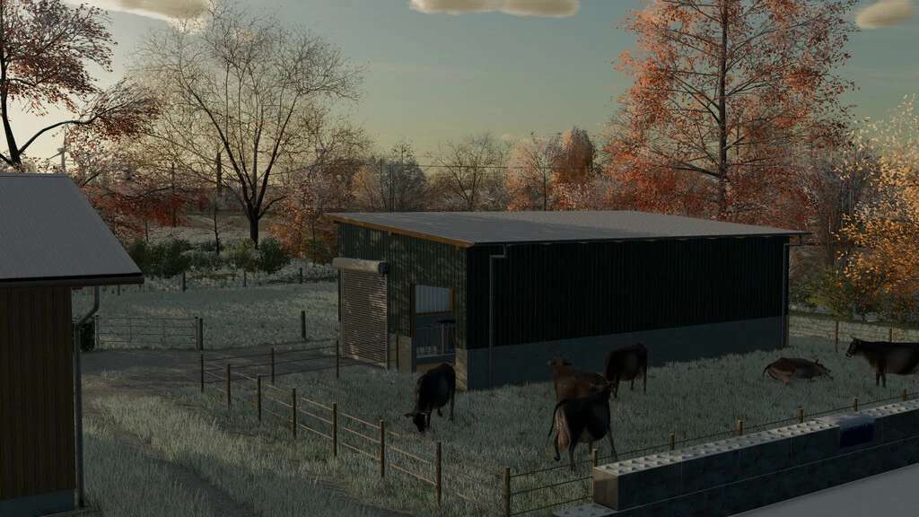 Small Cowshed V10 Fs22 Farming Simulator 22 Mod Fs22 Mod 2604