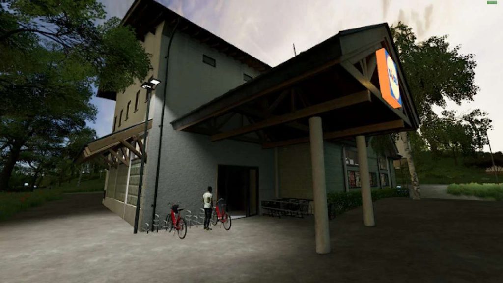 Supermarket Multishop v1.0 FS22 Mod | Farming Simulator 22 Mod