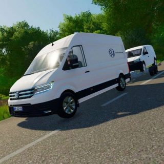 Volkswagen Crafter / MAN TGE v2.0 FS22 Mod | Farming Simulator 22 Mod