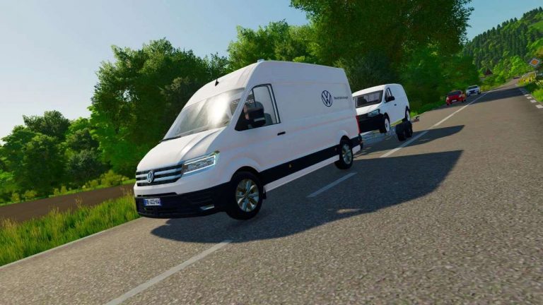 Volkswagen Crafter / MAN TGE v2.0 FS22 Mod | Farming Simulator 22 Mod