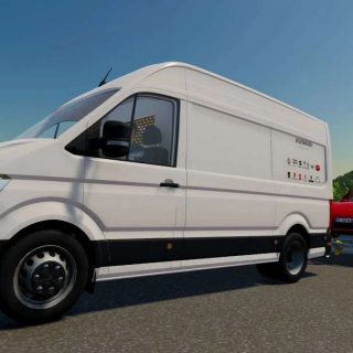 Volkswagen Crafter / MAN TGE v2.0 FS22 Mod | Farming Simulator 22 Mod