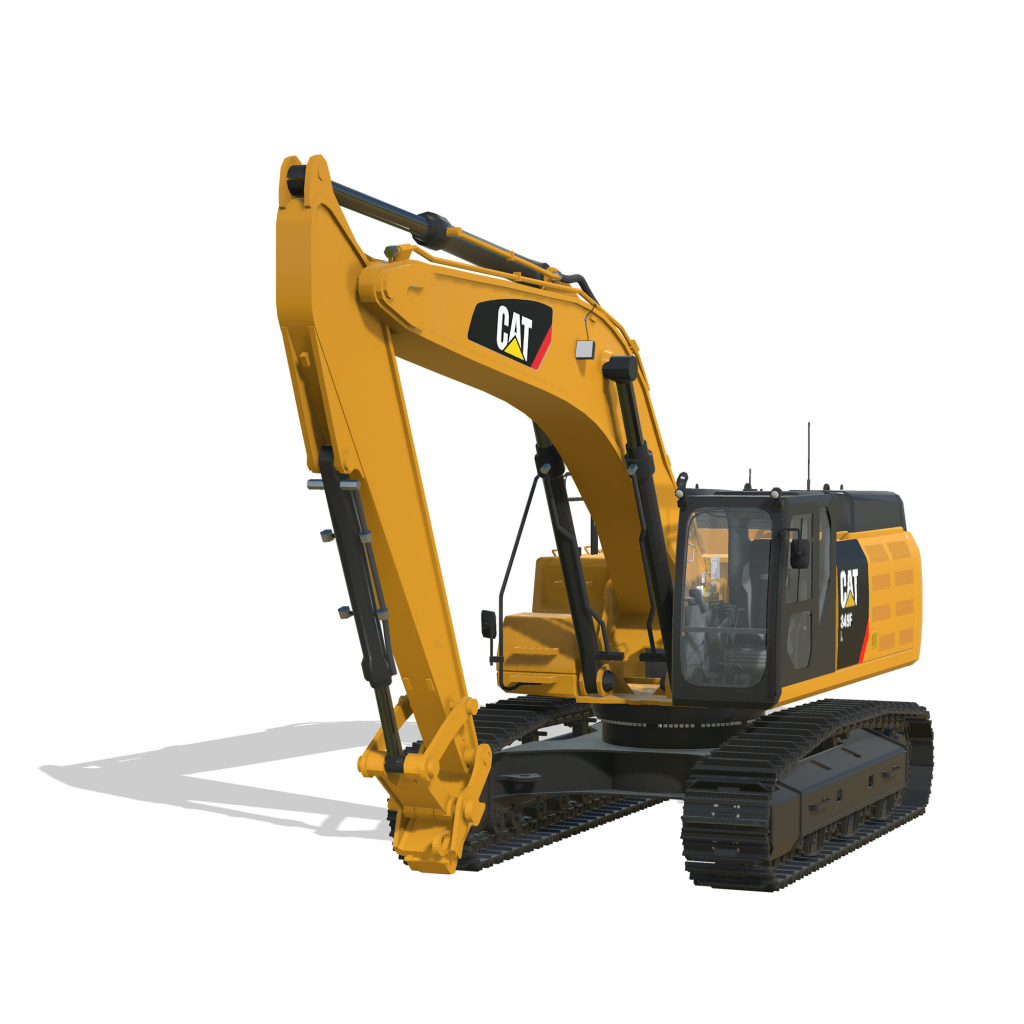 Cat E/F Series Excavator Pack v1.0 FS22 - Farming Simulator 22 Mod ...