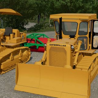 Cat D7G Pack v1.0 FS22 Mod | Farming Simulator 22 Mod