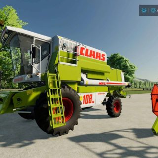 Claas Dominator 108SL v1.2 FS22 Mod | Farming Simulator 22 Mod